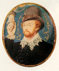 Mann, der eine Hand aus einer Wolke ergreift, 1588, 1947 von Unbekannt