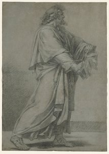 Mann zerstört Buch, 1700er Jahre von Unbekannt