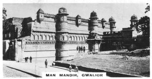 Man Mandir, Gwalior, Madhya Pradesh, Indien, ca. 1925 von Unbekannt