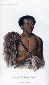 Mann von den Samoa-Inseln