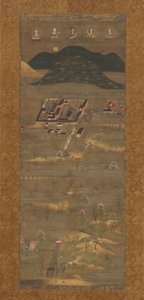 Mandala des Kasuga-Schreins, frühes 14. Jahrhundert