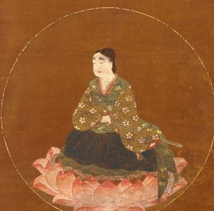 Mandala von Wakamiya des Kasuga-Schreins Kasuga wakamiya mandara von Unbekannt