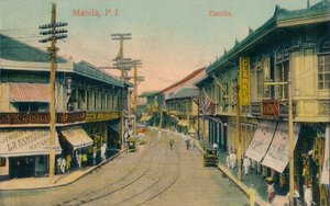 Manila, P.I. Escolta, ca. 1912 von Unbekannt