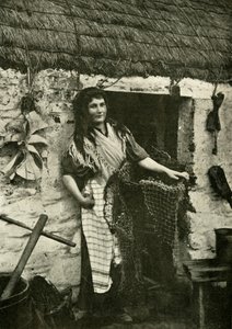 Tochter eines Manx-Fischers, 1901
