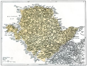 Karte von Anglesey, 1924-1926 von Unbekannt