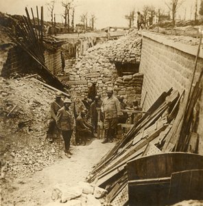 Marceau-Kaserne, Verdun, Nordfrankreich, 1916