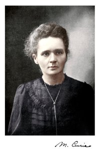 Marie Curie, polnisch-französische Physikerin, 1917 von Unbekannt