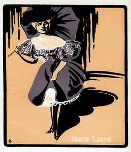 Marie Lloyd 1870-1922, englische Music-Hall-Sängerin, spätes 19. Jahrhundert