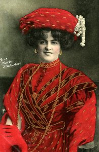 Marie Studholme 1875-1930, englische Schauspielerin, 1907 von Unbekannt