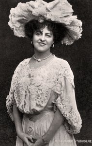 Marie Studholme 1875-1930, englische Schauspielerin, 20. Jahrhundert