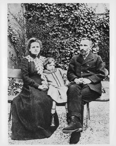 Marie und Pierre Curie, Physiker, 1904