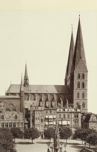 Marienkirche in Lübeck von Unbekannt