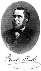 Mark Firth, britischer Industrieller und Philanthrop, ca. 1880 von Unbekannt