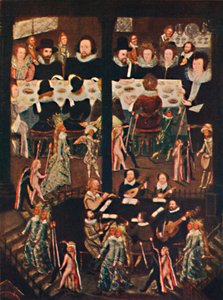 Hochzeitsfest von Sir Henry Unton, ca. 1596, 1903