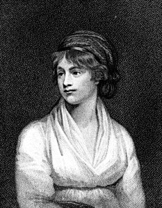Mary Wollstonecraft, englische Lehrerin, Schriftstellerin und Feministin des 18. Jahrhunderts von Unbekannt