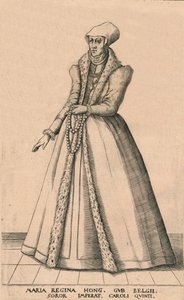 Maria von Österreich, Königinwitwe von Ungarn