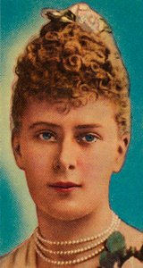 Mary von Teck vor ihrer Heirat mit dem Herzog von York, 1890er Jahre 1935 von Unbekannt