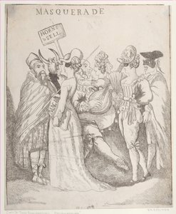 Maskerade, [30. August 1811], Kopie nach von Unbekannt