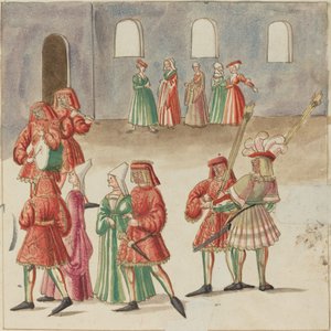 Maskerade, ca. 1515