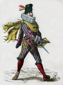 Matamore-Kapitän, Auftragsmörder, spanischer Typ, 17. Jahrhundert, 1882-1884