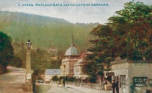 Matlock Bath und die Höhen von Abraham, Derbyshire, ca. 1905 von Unbekannt