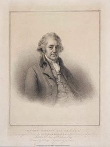 Matthew Boulton, englischer Ingenieur und Industrieller, ca. 1801 von Unbekannt
