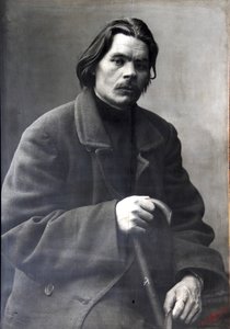 Maxim Gorki, russischer Autor, ca. 1901-ca. 1902 von Unbekannt
