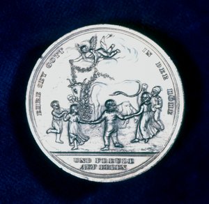 Medaille zur Erinnerung an die Entdeckung der Pockenimpfung 1796