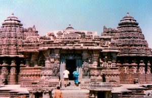 Mittelalterlicher Hindu-Tempel, Khajuraho, Indien von Unbekannt