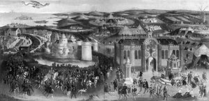 Treffen von Heinrich VIII. und Franz I. auf dem Feld der Goldenen Tücher, 1520, 1902