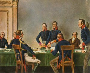 Sitzung der Reorganisationskommission in Königsberg, 9. Juli 1807, 1936