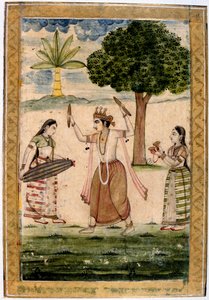 Megha Raga Regenzeit, 19. Jahrhundert