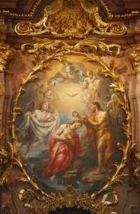 Melker Abtei, Taufe Jesu, Melk, Österreich