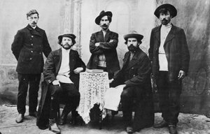 Mitglieder der Organisation Narodnaya Volya, Volkswille, Russland, ca. 1870er-1880er