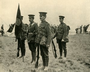Männer der Princess Patricias Canadian Light Infantry, 1915, ca. 1920