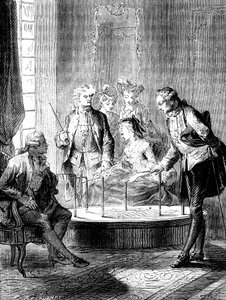 Mesmers Wanne, ca. 1870