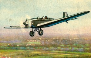 Messerschmitt M 23b Flugzeug, 1920er Jahre, 1932 von Unbekannt