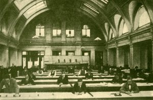 Zeichenbüro von Harland & Wolff, Belfast, ca. 1930