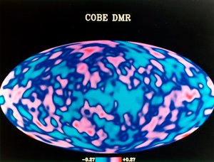 Mikrowellenkarte des gesamten Himmels, ca. 1990er von Unbekannt