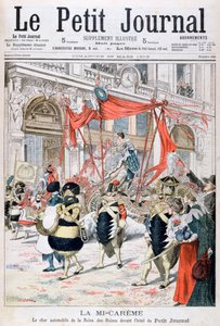 Mittfasten-Karnevalswagen der Königin der Königinnen, 1903 von Unbekannt