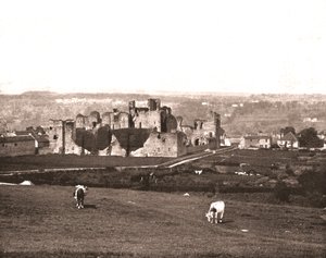 Middleham Castle, Yorkshire, 1894 von Unbekannt
