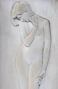 Monumentalfriedhof von Mailand: Frau, Mailand, Italien von Unbekannt