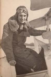 Miss Jean Batten, aus Neuseeland, die im Mai 1934 von England nach Australien flog von Unbekannt
