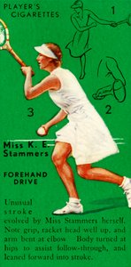Miss K. E. Stammers - Vorhand-Drive, ca. 1935 von Unbekannt