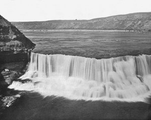 Missouri River in der Nähe von Great Falls, Montana, USA von Unbekannt