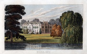 Mitcham Grove, Surrey, der Sitz von Henry Hoare von Unbekannt