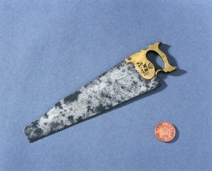 Modell einer Schreinersäge, ca. 1816