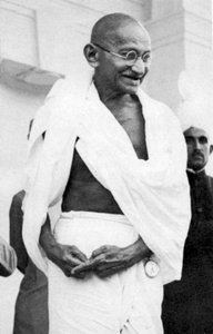 Mohandas Karamchand Gandhi 1869-1948, indischer Nationalistenführer von Unbekannt