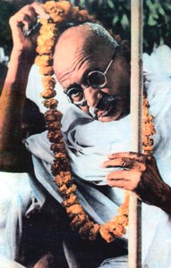 Mohandas Karamchand Gandhi 1869-1948, indischer Nationalistenführer von Unbekannt