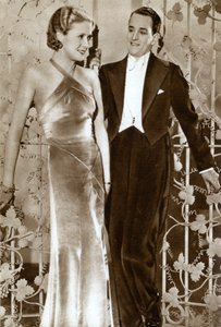 Molly Lamont und Gene Gerrard, Schauspieler, 1933 von Unbekannt